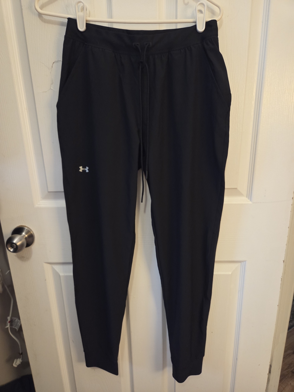 Under Armour Black Women's Track Joggers with Logo